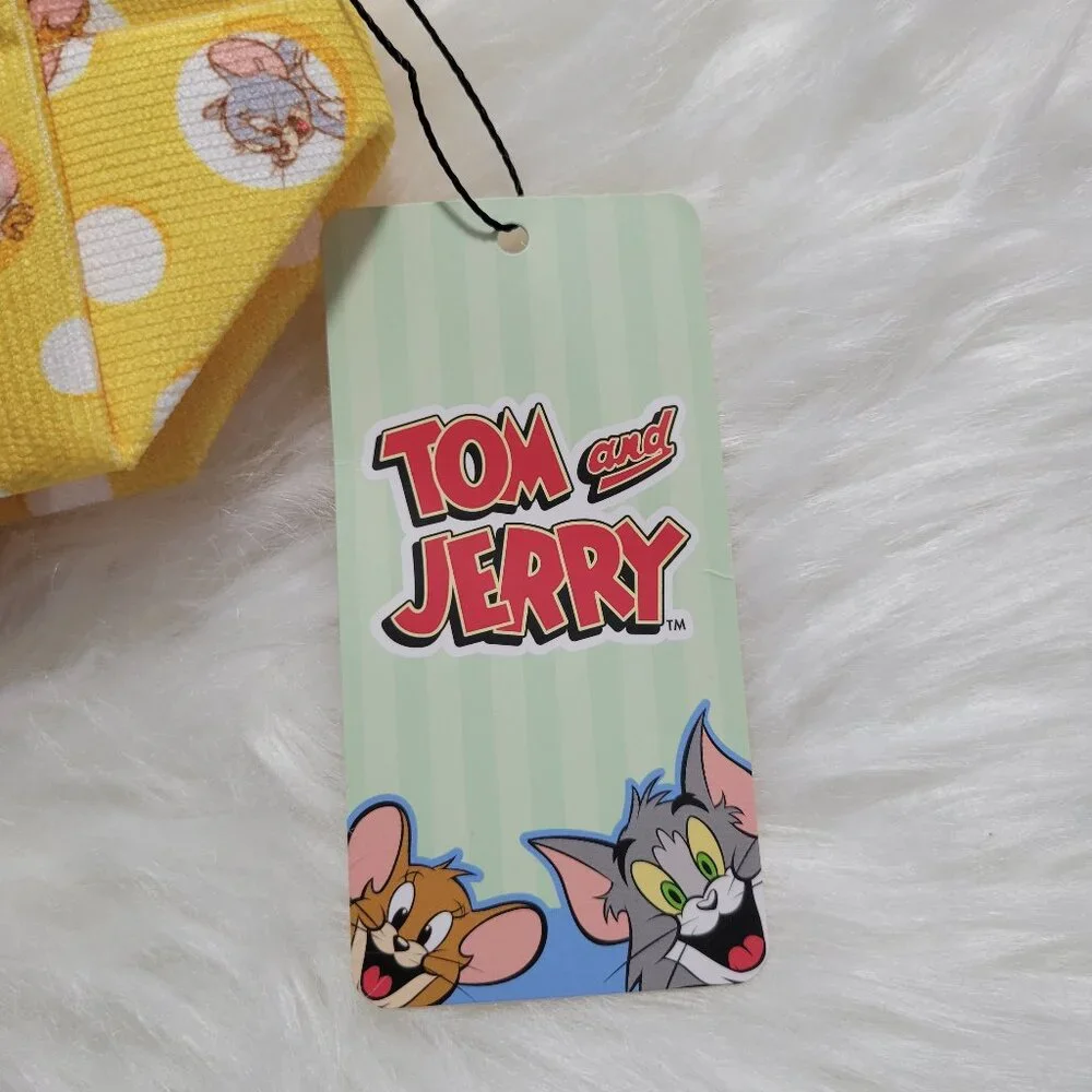 Tom & Jerry Cheese Themed Cosmetic Bag